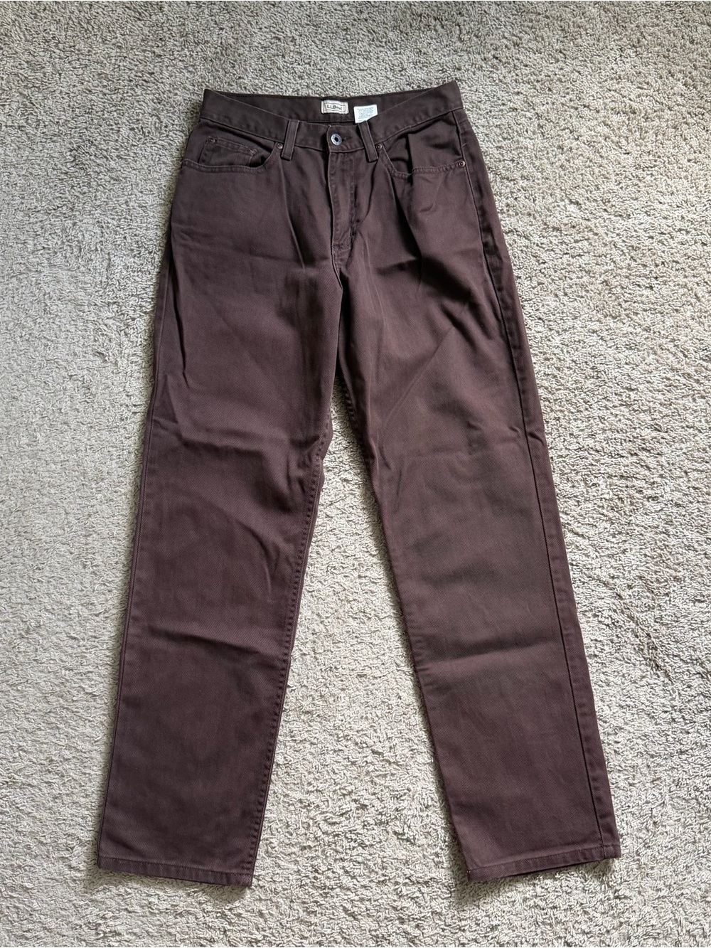 LL Bean Brown Pants